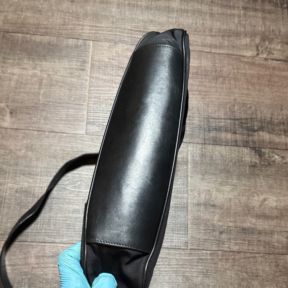 Auth Vintage Gucci Bamboo Leather Black 2 Way - Picture 4 of 16